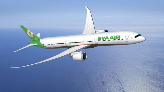 EVA Air recibe su primer Boeing 787-10