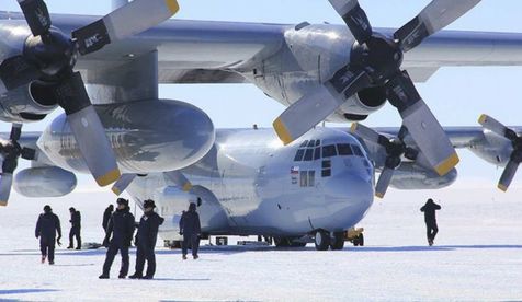 Se estrella Hercules C-130 de la Fuerza Aérea de Chile
