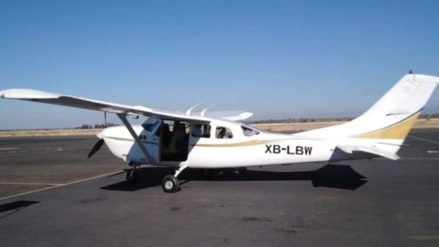 Se desploma Cessna 206 con ex alcalde de Aguascalientes a bordo