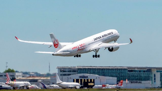 A350-900 de Japan Airlines realiza primer vuelo