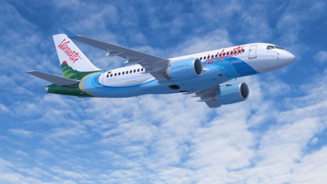 Air Vanuatu ordena A220 para expansión de flota