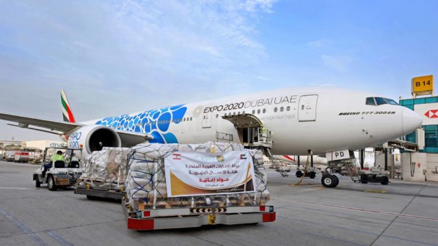 Emirates Airlines se solidariza tras explosión en Beirut