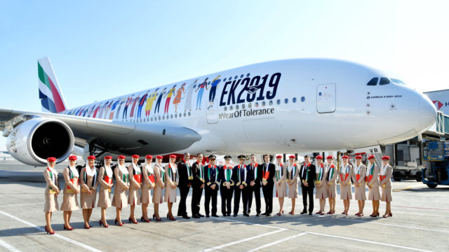 Emirates rompe récord Guinness al operar el vuelo con más nacionalidades a bordo