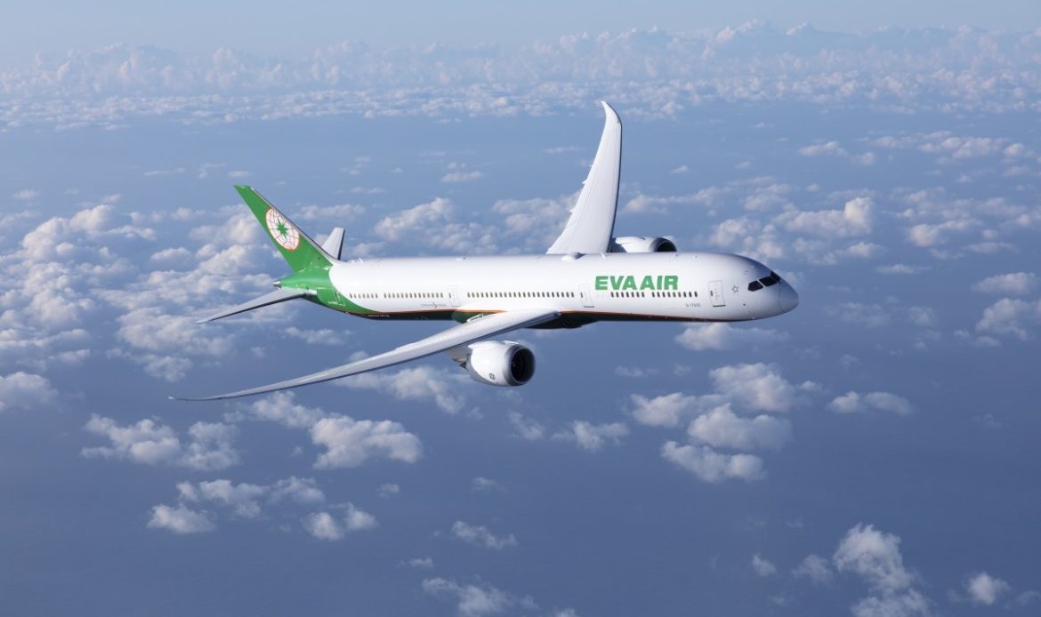 EVA Air realiza pedido por cinco Boeing 787-9
