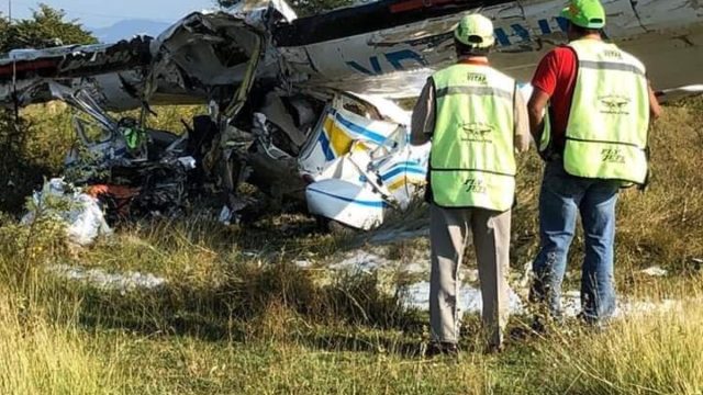 Se accidenta Cessna 177 de Escuela Vitar