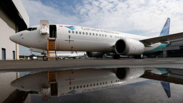 Garuda Indonesia cancela pedido por 49 737 MAX