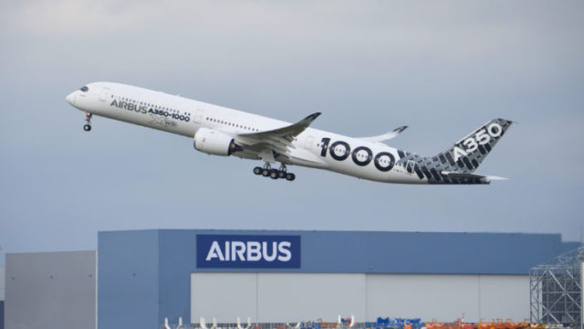 Airbus entrega 32 aviones en febrero y sufre 92 cancelaciones