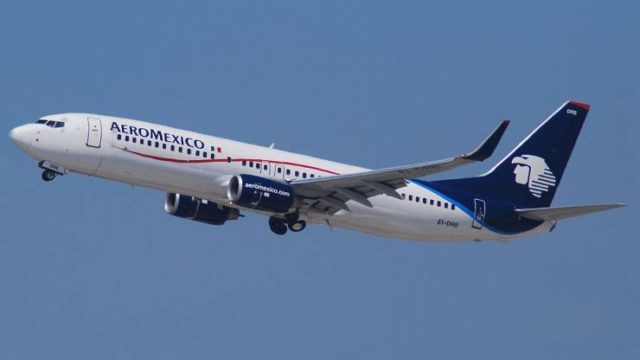 Aeroméxico presenta reporte de tráfico diciembre 2020