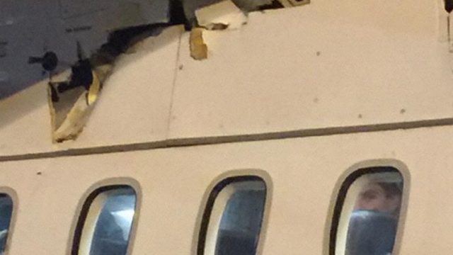 ATR42 de Hop! sufre daños en pleno vuelo