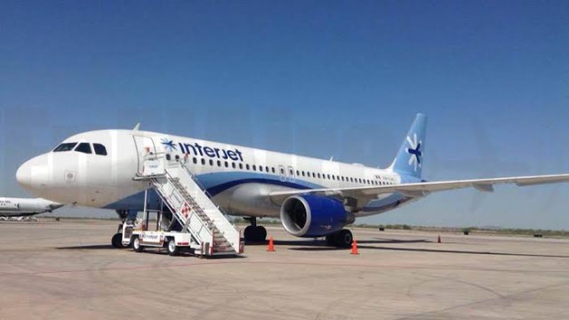 A320 de Interjet se desvía y causa molestia a pasajeros