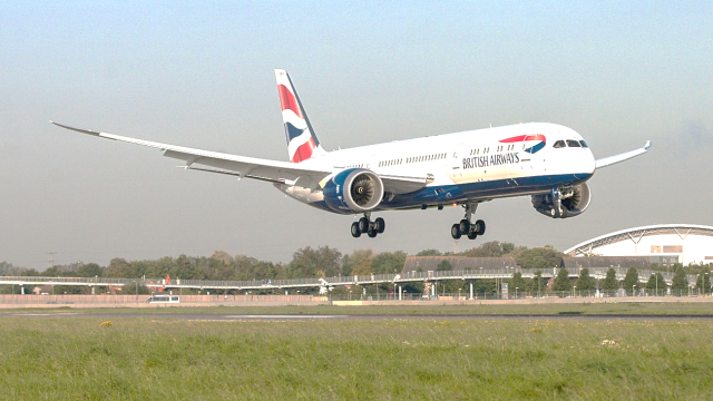 British Airways da la bienvenida a su primer Boeing 787-9