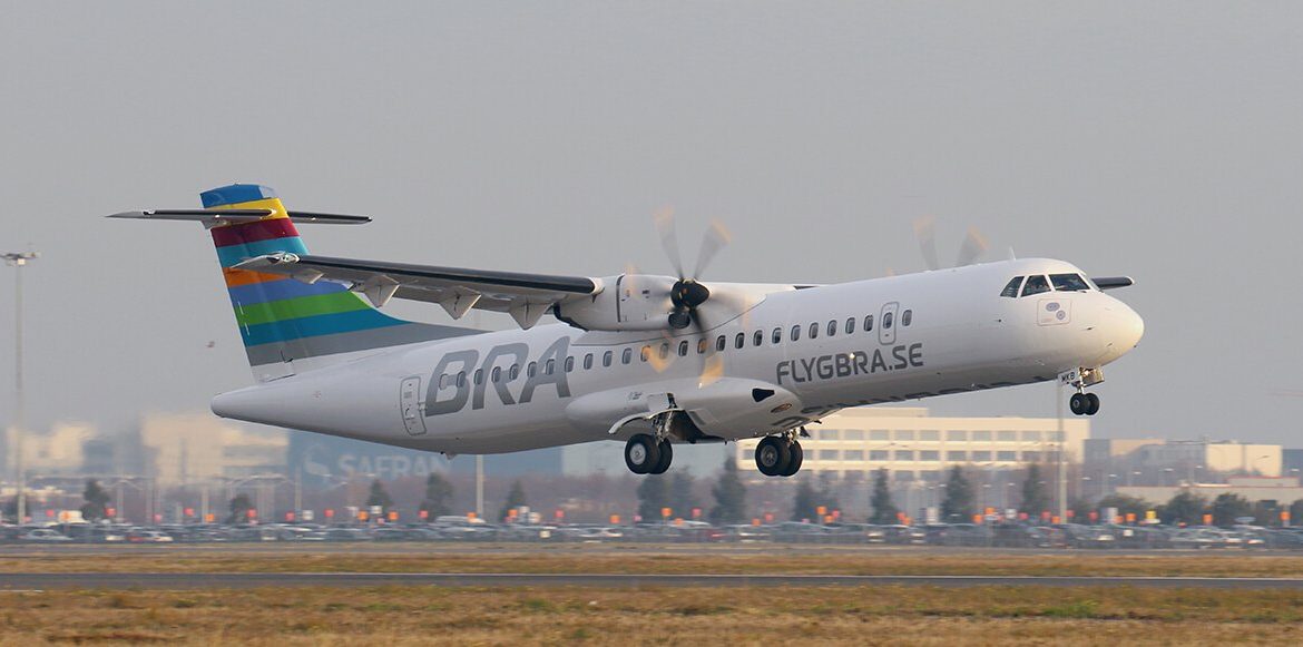 Braathens declara bancarrota de su operación con Airbus; turbopropulsores ATR continuarán volando