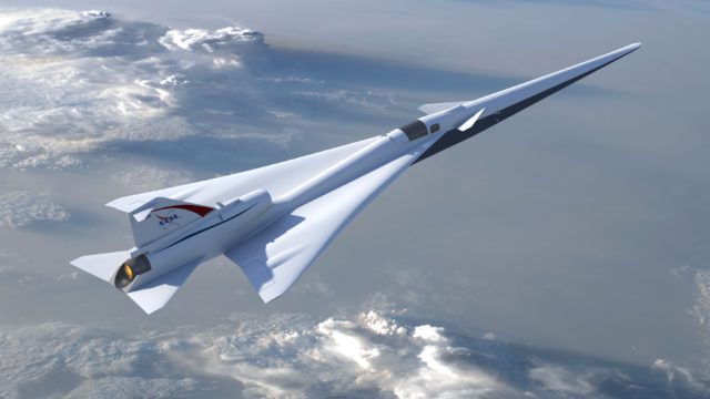 NASA avanza diseño de avión supersónico.