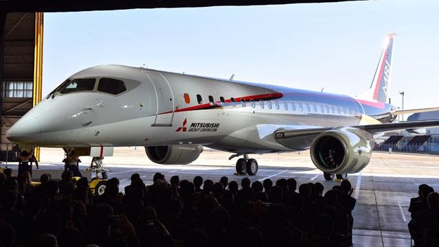 Mitsubishi Regional Jet recibe autorización de la FAA