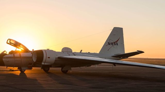 NASA utilizará aviones WB-57F para estudiar fenómenos relacionados con el eclipse