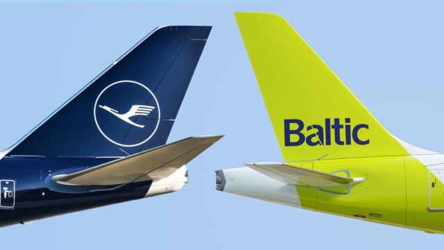 AirBaltic y Lufthansa anuncian un acuerdo de código compartido