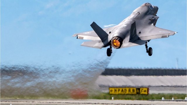 Se estrella F-35 Lightning de la Fuerza Aérea de Estados Unidos