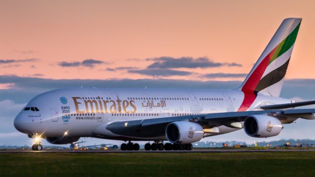 Emirates Airlines retira su primer A380