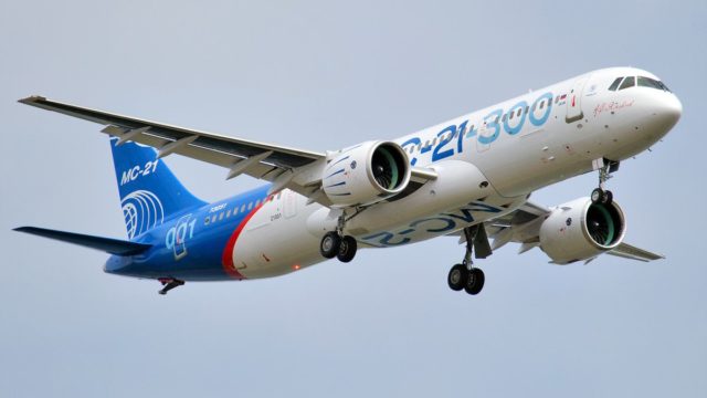 Aeroflot firma un pedido con Rostec de 50 aviones MC-21 rusos