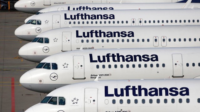 Lufthansa cancela 930 vuelos para hoy