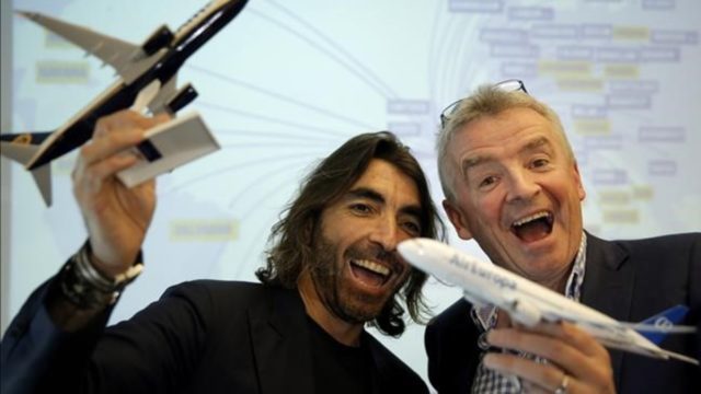 Ryanair y Air Europa se asocian para comercializar vuelos de largo radio