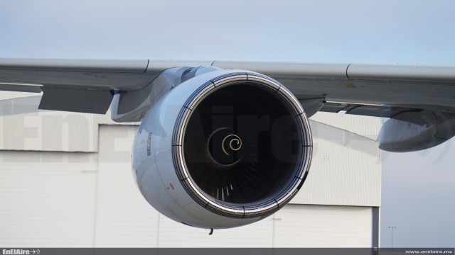 El motor del Airbus A380 tiene el ancho del fuselaje del Airbus A320.