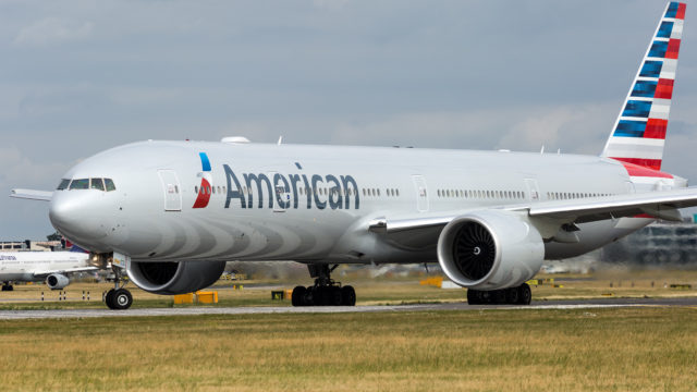 American Airlines opera primer vuelo de carga con avión de pasajeros
