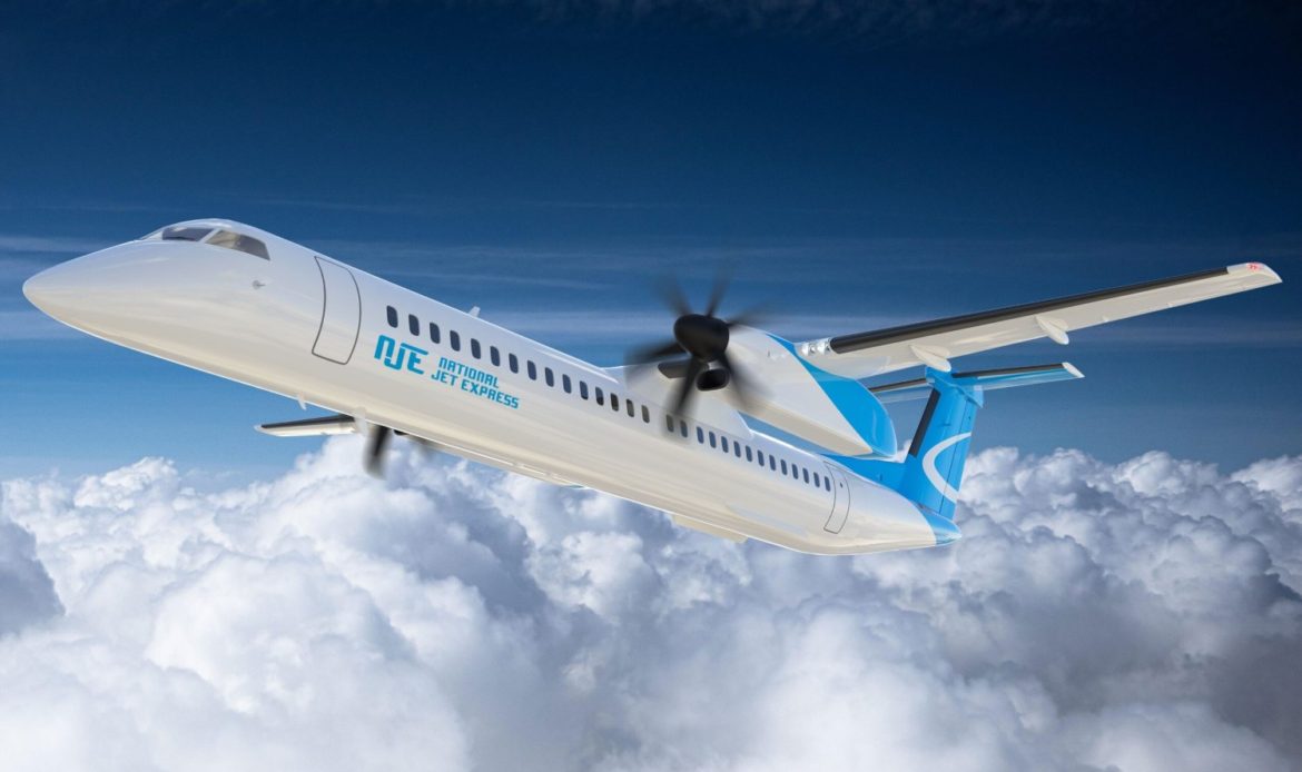 National Jet Express recibirá un nuevo  Dash 8-400NG