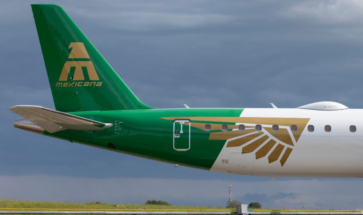 Mexicana recibe su cuarto Embraer E195-E2