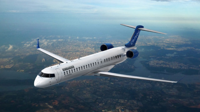 Bombardier recibe pedido por 12 CRJ900