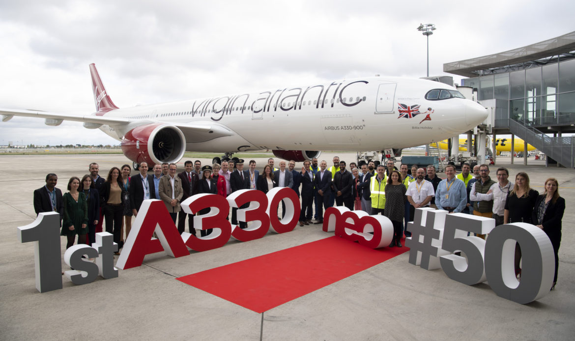 Virgin Atlantic recibe su primer A330neo