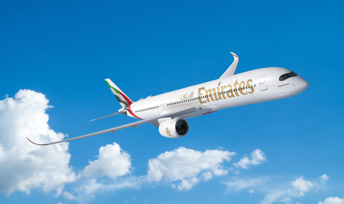 Emirates realiza pedido por 15 Airbus A350
