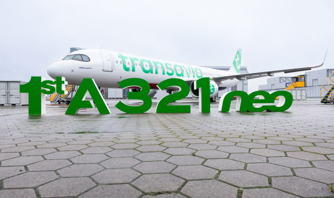 Transvia Airlines recibe su primer A321neo