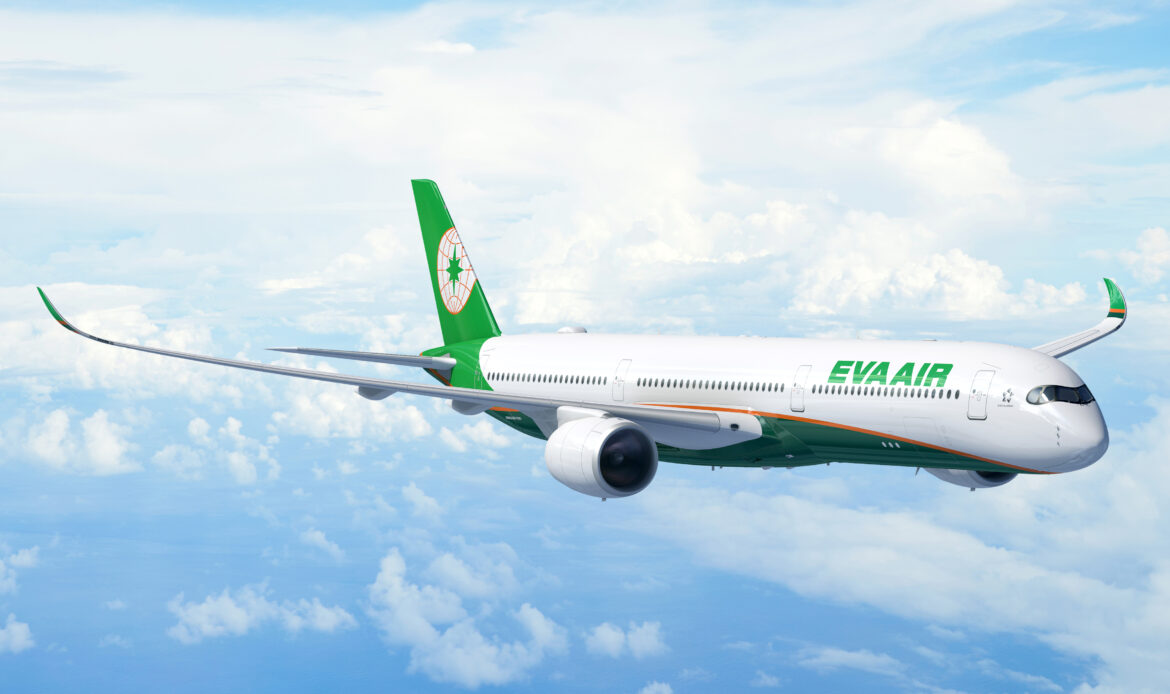 EVA Air realiza pedido por 18 Airbus A350