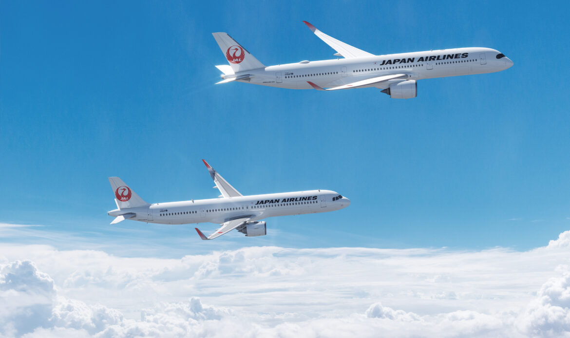 Japan Airlines realiza pedido por 20 A350 y 11 A321neo