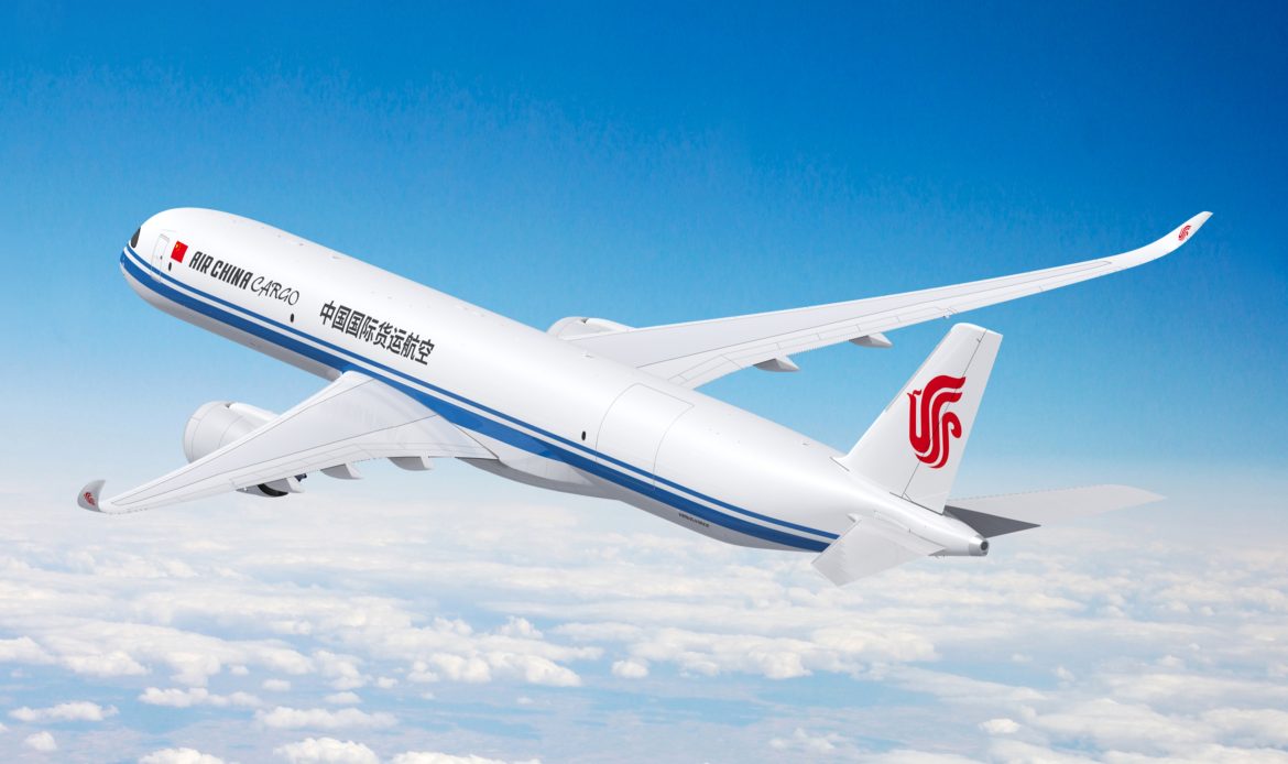 Air China Cargo encarga seis Airbus A350F; primer cliente en China continental