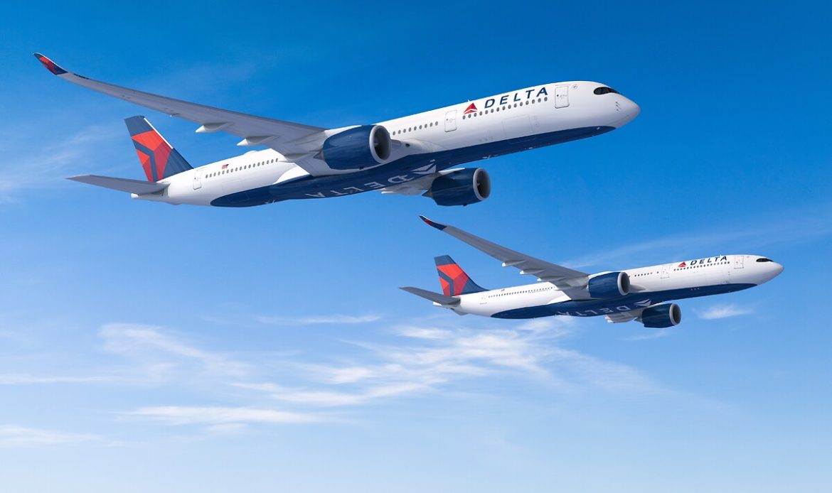 Delta expande su flota widebody con pedido de 31 aviones Airbus