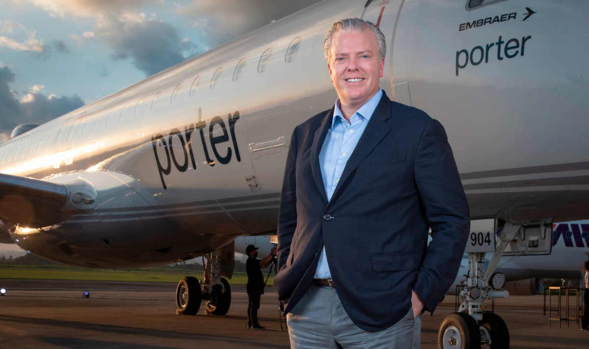 Porter inaugura rutas con sus Embraer E195-E2