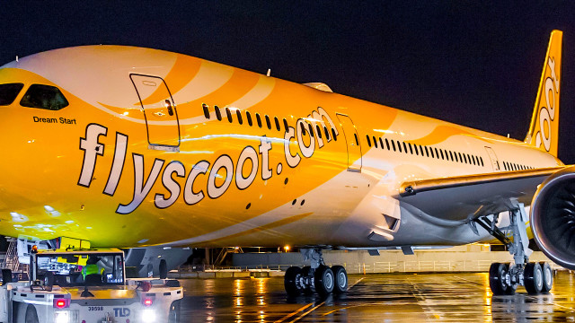 Scoot se convierte en la primera aerolínea en tener una flota de B787 Dreamliner