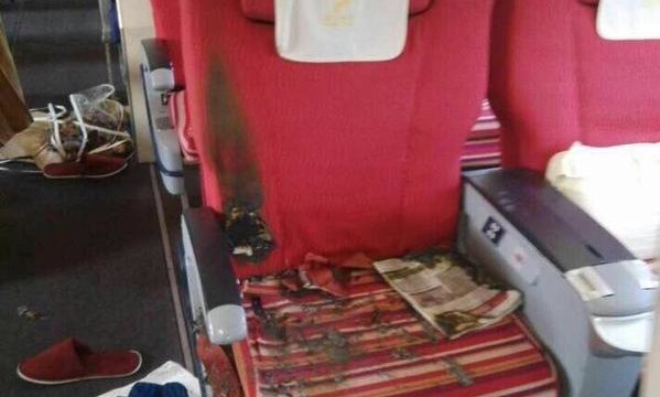 Pasajero chino prende fuego a avión de Shenzhen Airlines en vuelo