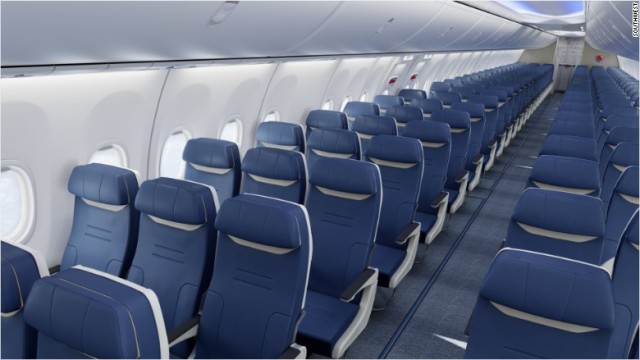 Southwest presenta nuevos asientos para 737-800 y 737 MAX
