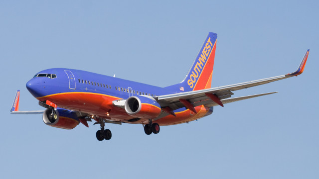 Southwest retira de servicio a 128 de sus aviones