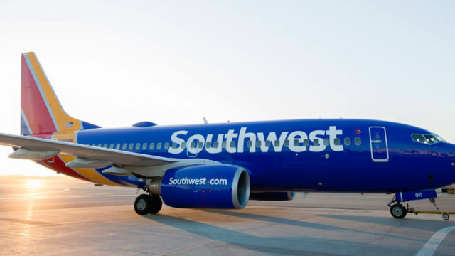 Aeronave de Southwest regresa a Phoenix por falla en un motor