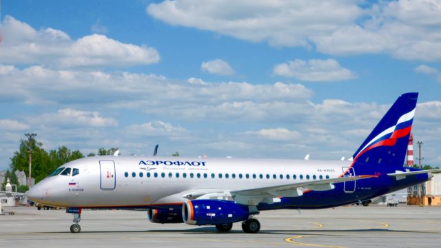 Aeroflot recibe su SSJ100 número 50