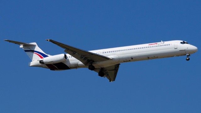 Reporte sobre accidente de un MD-83 de Swiftair