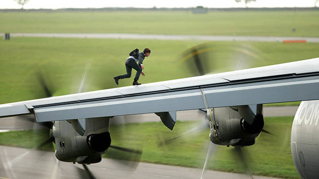 Airbus participa en la nueva película de Misión Imposible