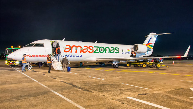 Amaszonas sumará vuelos entre Santa Cruz y Asunción