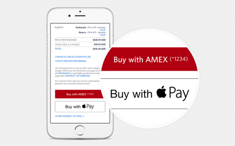 Apple Pay está ahora disponible en la aplicación Fly Delta