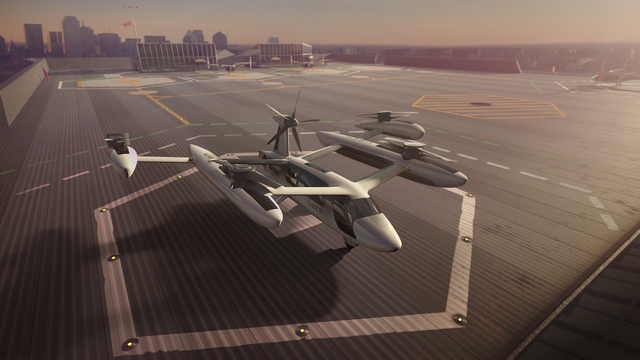 Uber presenta prototipos de vehículos voladores