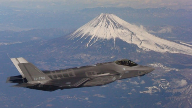 Desaparece F-35 de la Fuerza Aérea de Japón